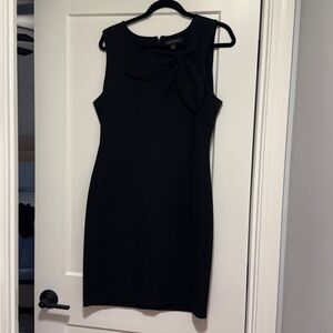 Banana Republic Black Mini Dress with Bow Detail